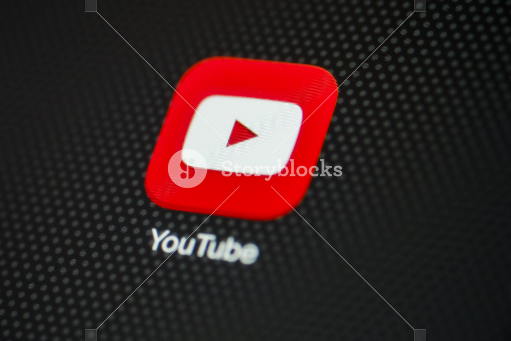 CHIANG MAI, THAILAND - OCTOBER 03, 2014: Youtube application close up on Apple iPad Air device.