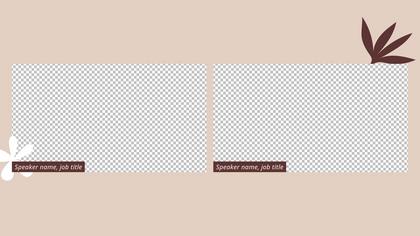 2 Frames Overlay — Coffee Theme